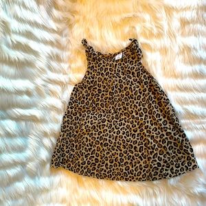 Leopard Girly Tank Blouse